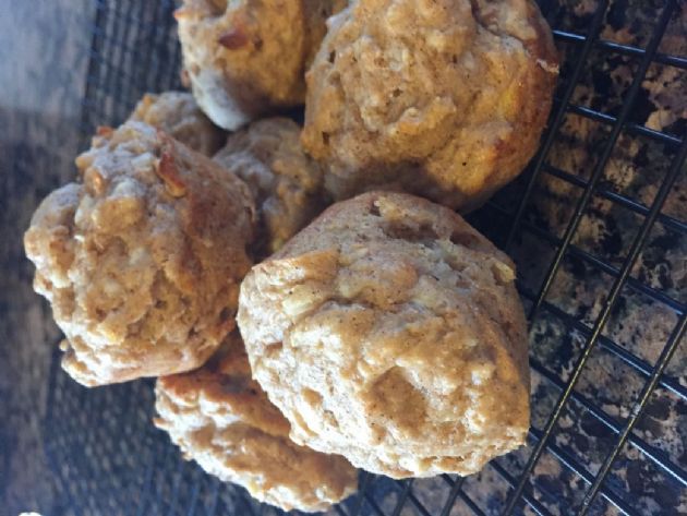 Banana nut kodiak cake muffins