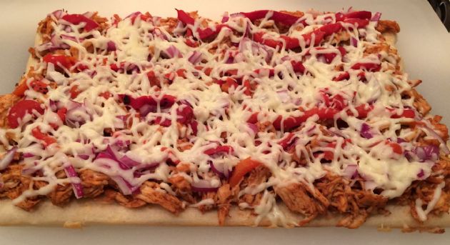 Barbecue Chicken Flatbread