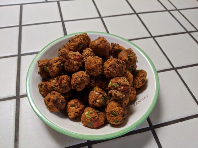 Bean-Masa Spice Balls