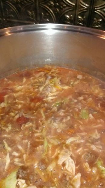 Beefy Cabbage Soup