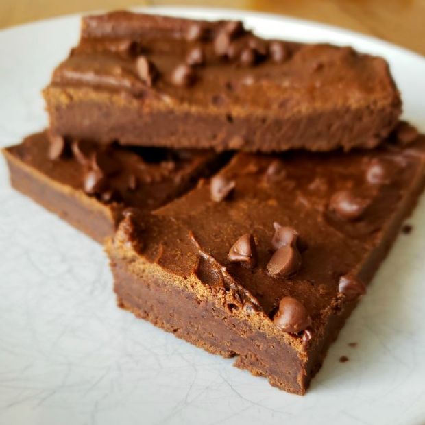 Black Bean Protein Brownies