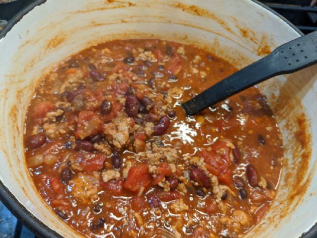 Black Bean Turkey Chilli