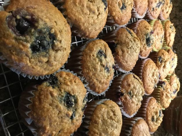 Blueberry Bran Muffins