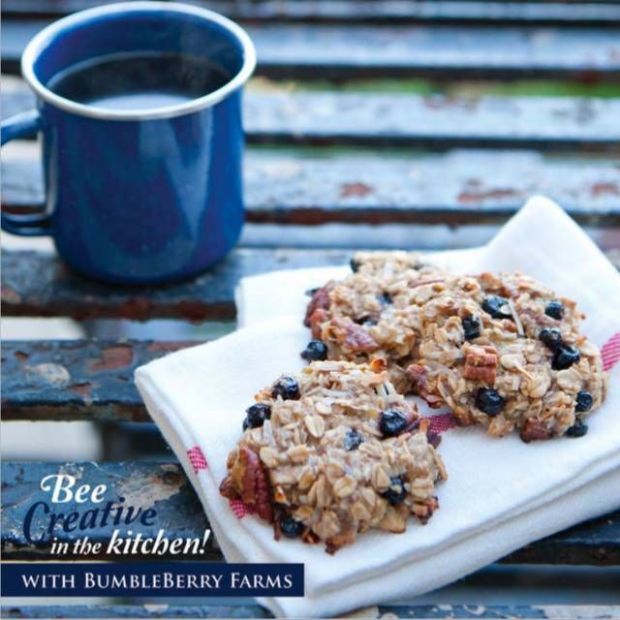 Blueberry Coconut Pecan Breakfast Cookies (GF)