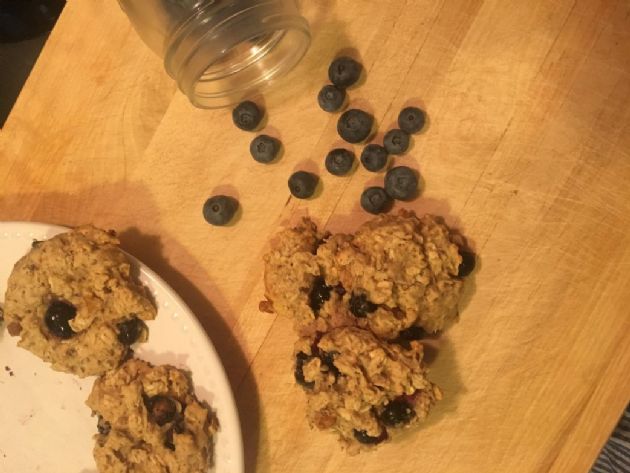 Blueberry Oatmeal Cookies