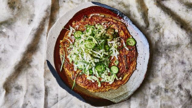 Bon Appetit Eggplant Cabbage Frittata