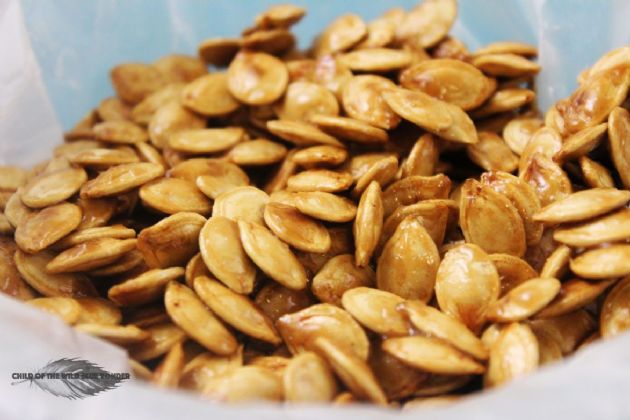 Boozy Pumpkin Seeds