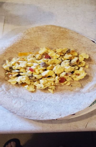 Breakfast burritos