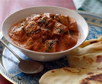 Butter Masala Chicken with Vegetables and Raisins