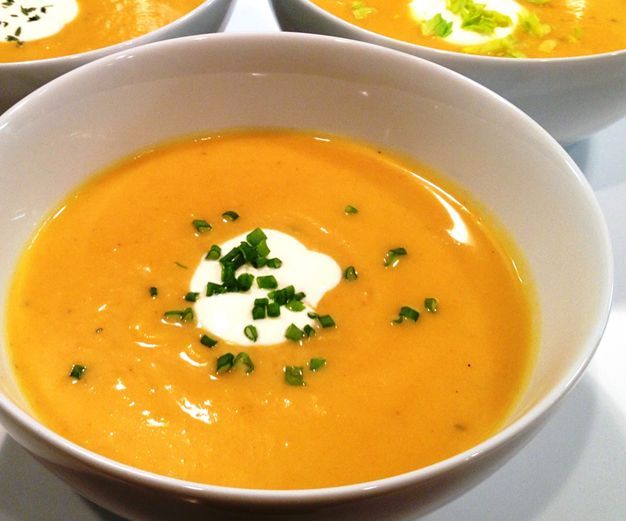 Butternut soup, non dairy