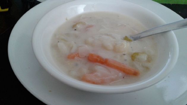 CREAM OF CAULIFLOWER CABBAGE SOUP