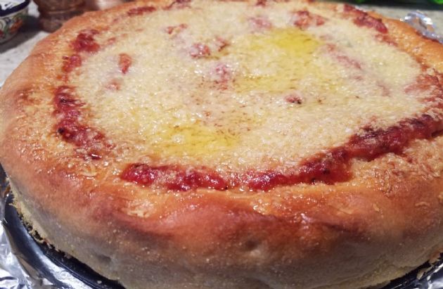 CHICAGO STYLE DEEP DISH PIZZA