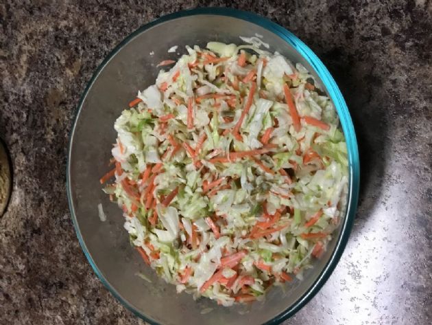 COLESLAW (HOMEMADE)