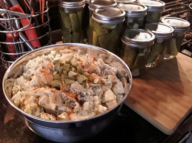 Camping Potato Salad 