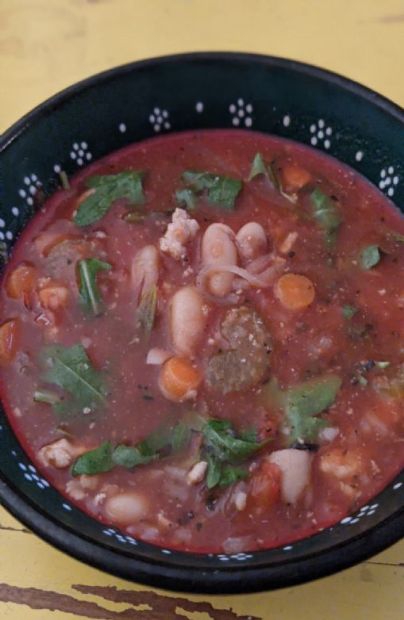 Cannellini Bean Soup Recipe | SparkRecipes