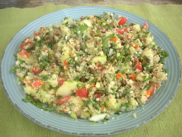 Cauliflower Spicy and Super Herbed Couscous (Butterfly19611)