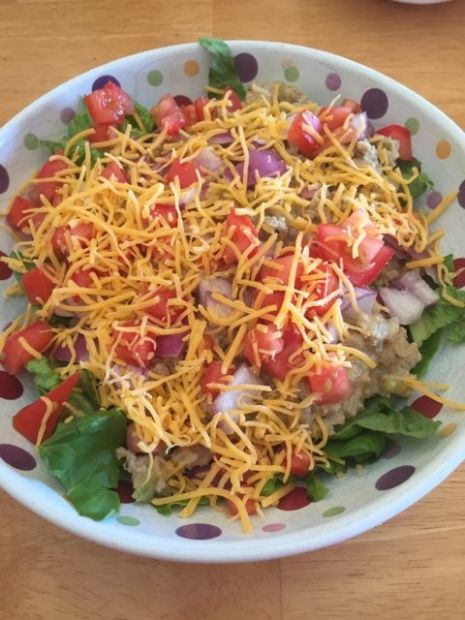 Cheeseburger salad