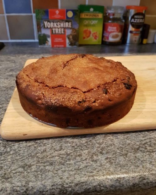 Cherry & Walnut Fruit Cake