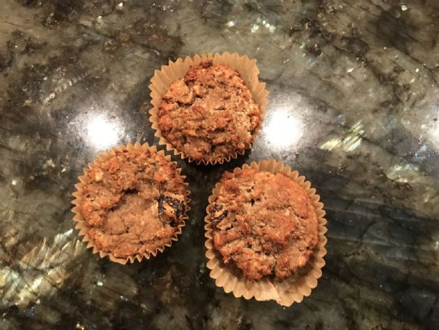 Cherry gluten free muffins