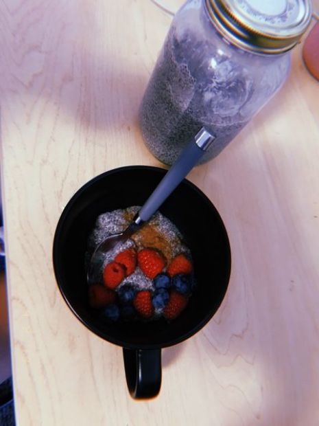 Chia pudding 