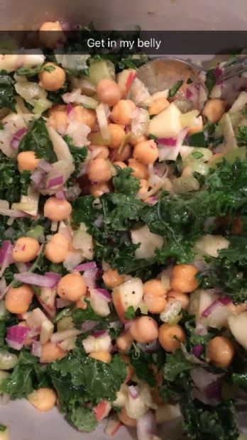 Chick pea salad