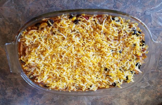 Chicken Enchilada casserole