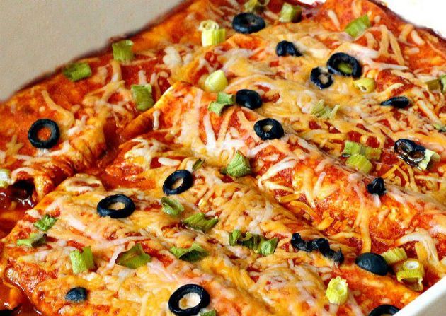 Chicken Enchiladas 