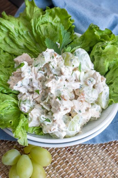 Easy Sandwiches-Chicken Salad Sandwiches (290 cal)