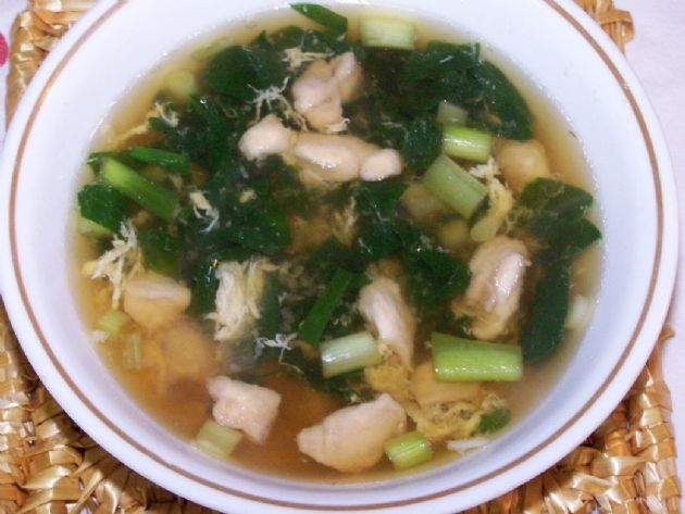 Chicken Spinach Soup