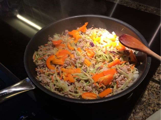 Chicken and Broccoli stir fry 