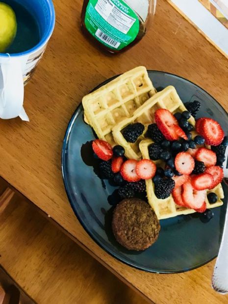 Chickpea Flour Waffles