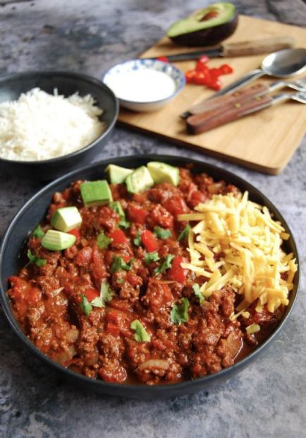 Chili Con Carne w/Green Beans