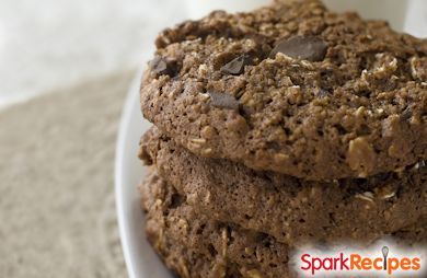 Chocolate Peanut Butter Breakfast Cookies