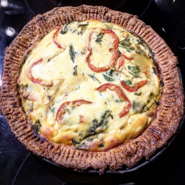 Christmas Quiche 