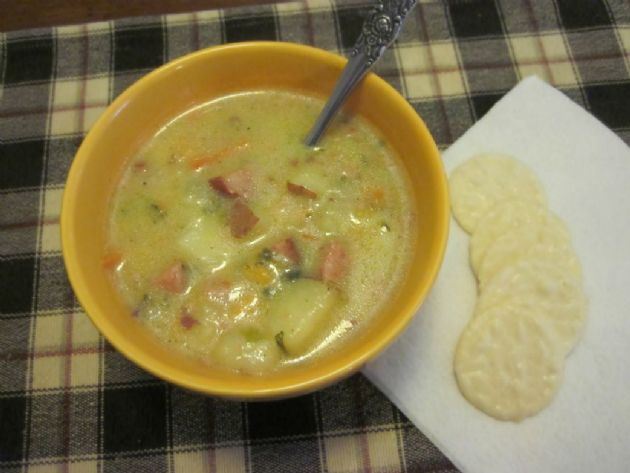 Chunky Cream of Potato Soup