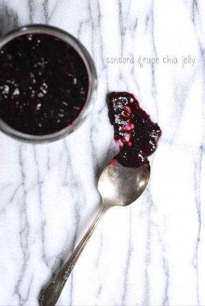 Concord Grape Chia Jelly