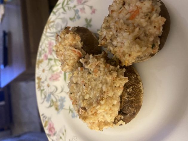 Crab Stuffed Mushrooms