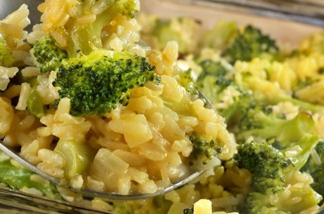 Creamy Broccoli, Rice and Cheddar Soup