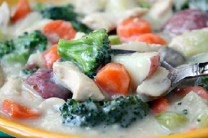 Creamy Chicken & Vegetable  Casserole