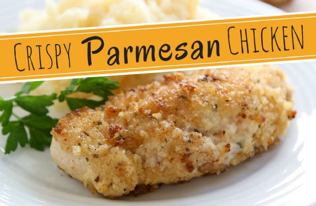 Crispy Parmesan Chicken Strips