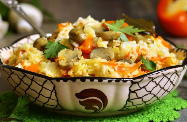 Curry and Veggies Rice