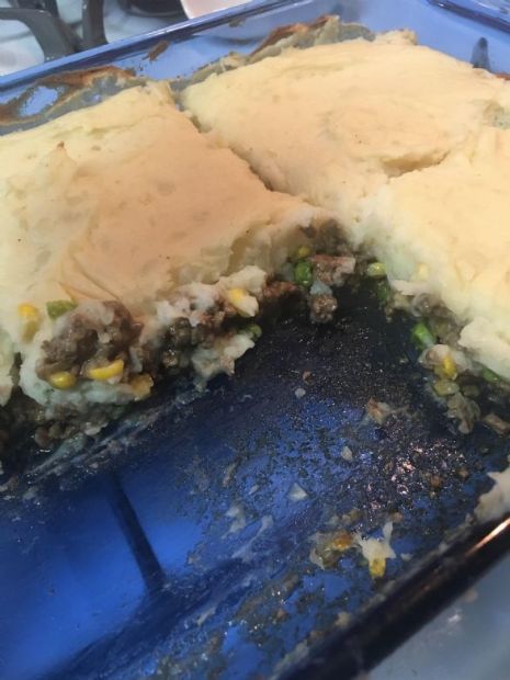 Dairy and Gluten Free Shepherds Pie