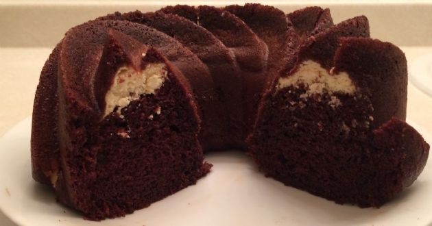 Devil's Food Sour Cream Bundt Cake