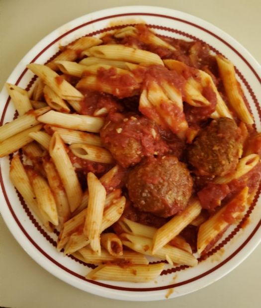 Doug's Turkey/Beef Meatballs: 2 meatballs = 1 serving