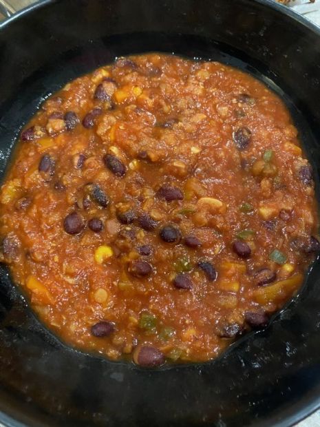 Dump and Start Red Lentil Tortilla Soup