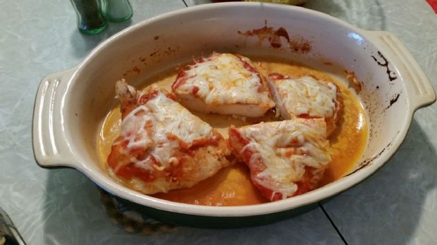 Easy Chicken Parmesan