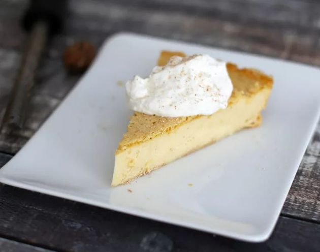 Easy No-Crust Custard Pie