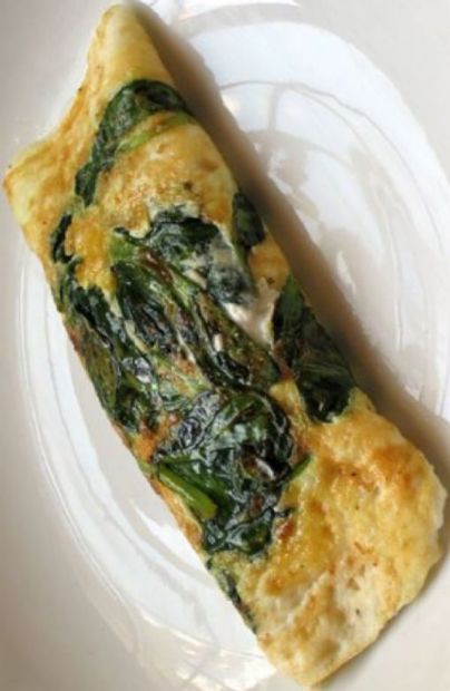 Egg white spinach and parmesan Recipe | SparkRecipes