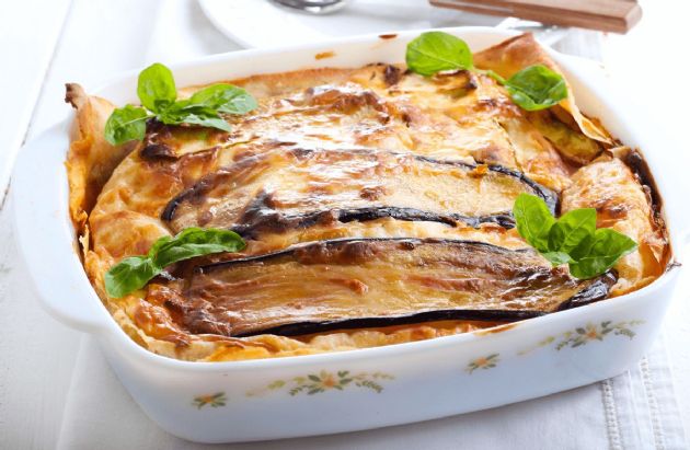 Eggplant Lasagna with Ground Turkey