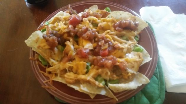 Fiesta Chicken Nachos